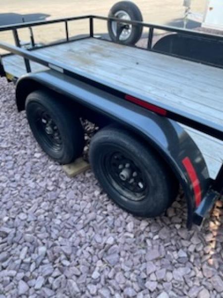 Used 2024 Big Tex Trailers 6x12 open utility/UTV ATV Trailer