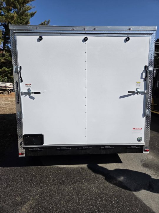 New 2027 One Stop 8.5x12 enclosed cargo trailer with rear ramp Cargo / Enclosed Trailer