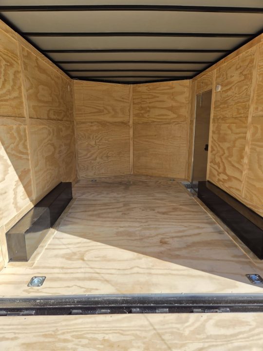 New 2027 One Stop 8.5x12 enclosed cargo trailer with rear ramp Cargo / Enclosed Trailer