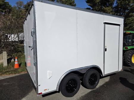 New 2027 One Stop 8.5x12 enclosed cargo trailer with rear ramp Cargo / Enclosed Trailer
