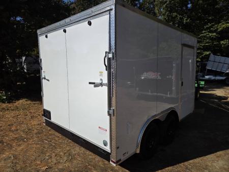 New 2027 One Stop 8.5x12 enclosed cargo trailer with rear ramp Cargo / Enclosed Trailer