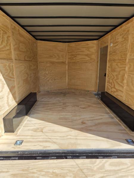 New 2027 One Stop 8.5x12 enclosed cargo trailer with rear ramp Cargo / Enclosed Trailer