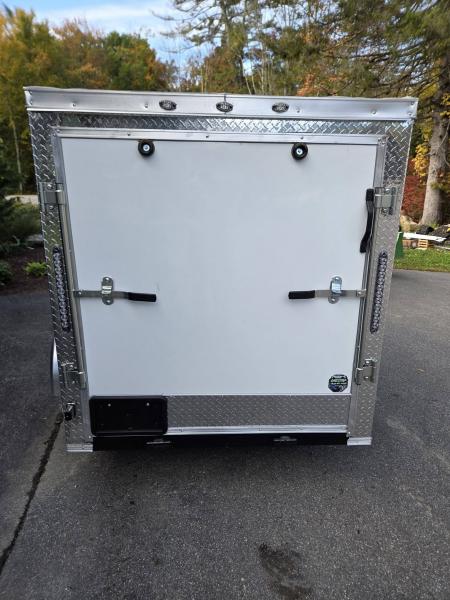New 2027 One Stop 5x8 enclosed cargo trailers with ramp door & side door Cargo / Enclosed Trailer