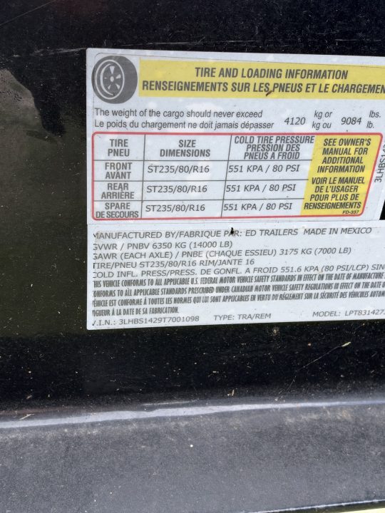 Used 2026 ED Trailers LPT8314273SBP-1098 Dump Trailer