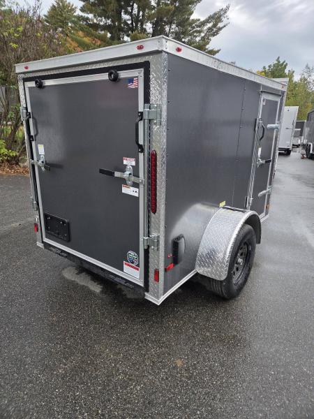 New 2027 One Stop 5x8 enclosed cargo trailer rear ramp Cargo / Enclosed Trailer