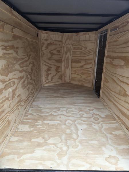 New 2027 One Stop 5x8 enclosed cargo trailer rear ramp Cargo / Enclosed Trailer