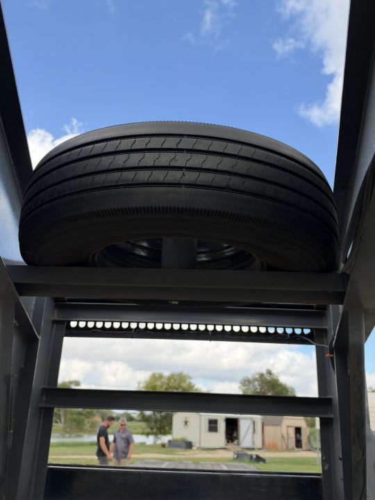 Used 2024 RawMaxx FDX-36212KHYD-8863 Deckover Trailer