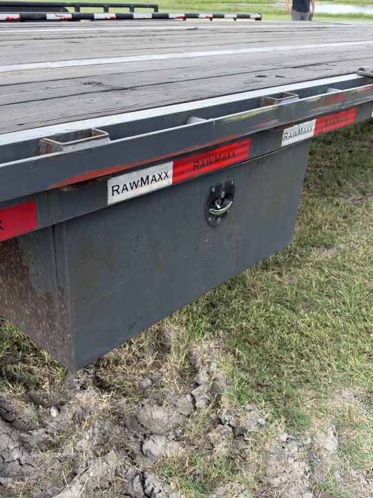 Used 2024 RawMaxx FDX-36212KHYD-8863 Deckover Trailer