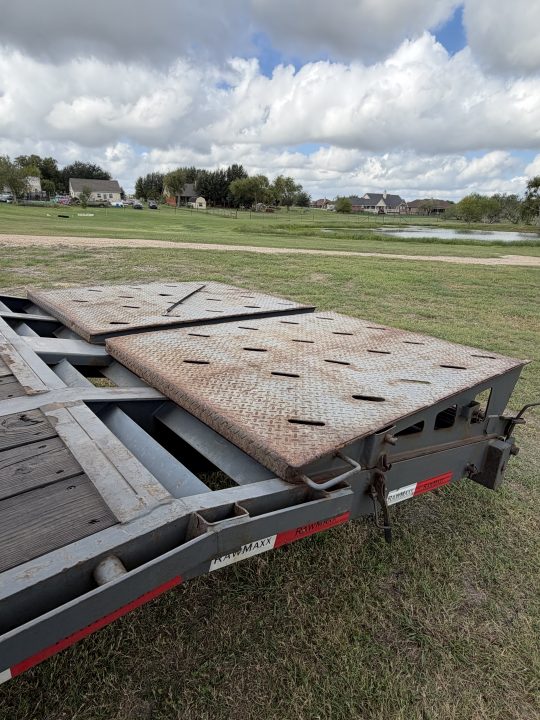 Used 2024 RawMaxx FDX-36212KHYD-8863 Deckover Trailer