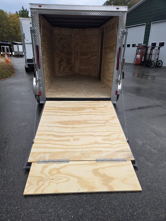 New 2027 One Stop 5X8 ENCLOSED CARGO TRAILER REAR RAMP Cargo / Enclosed Trailer