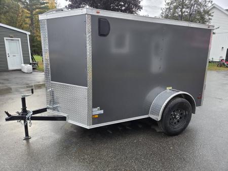 New 2027 One Stop 5X8 ENCLOSED CARGO TRAILER REAR RAMP Cargo / Enclosed Trailer