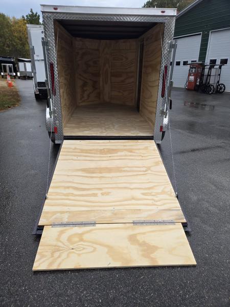 New 2027 One Stop 5X8 ENCLOSED CARGO TRAILER REAR RAMP Cargo / Enclosed Trailer