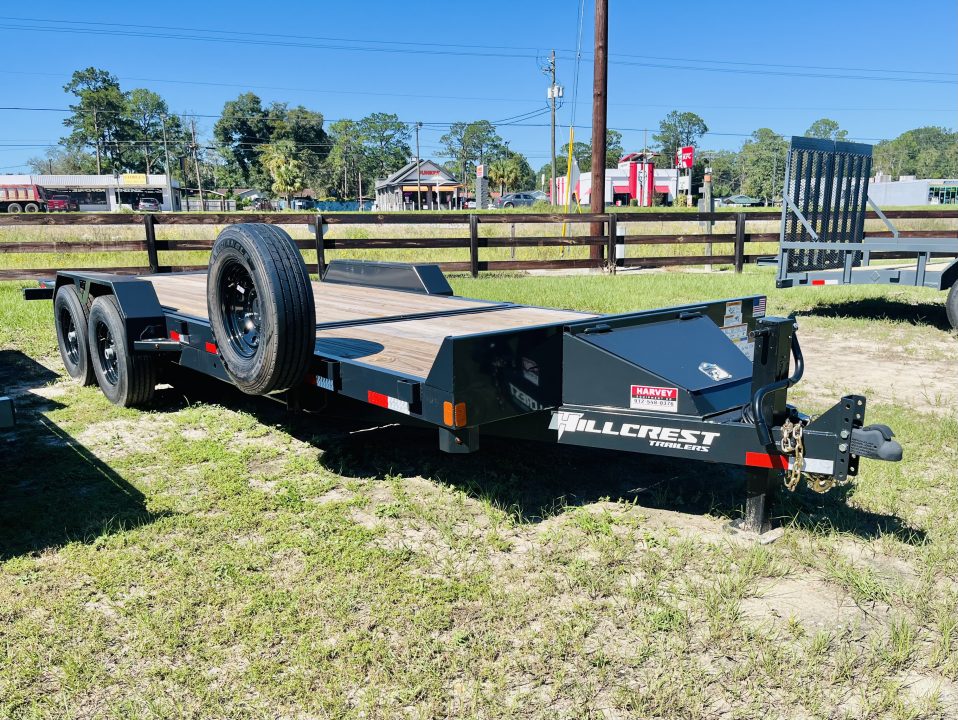 New 2027 Hillcrest Trailers 16166SPT (7 x 22 16k) Tilt Trailer