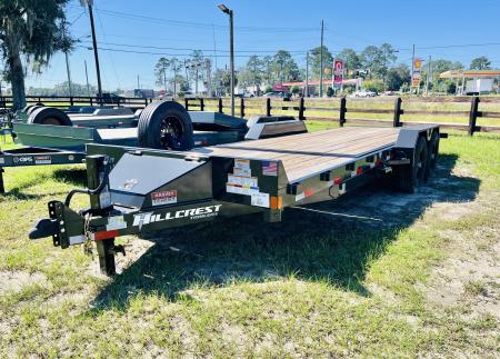New 2027 Hillcrest Trailers 16166SPT (7 x 22 16k) Tilt Trailer
