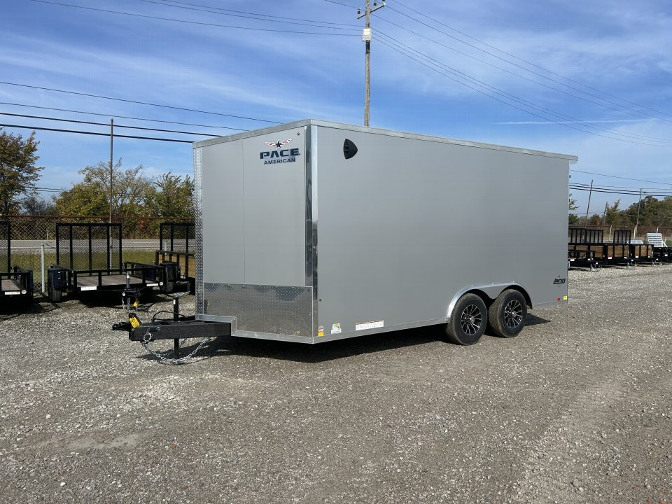 New 2027 Pace American 8.5x16 Journey 10K Enclosed Trailer
