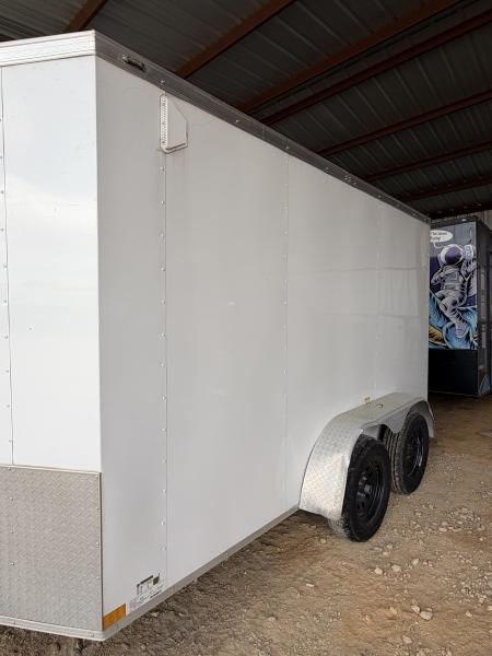 Used 2023 Stallion Manufacturing LLC SM712TA2-3581 Cargo / Enclosed Trailer