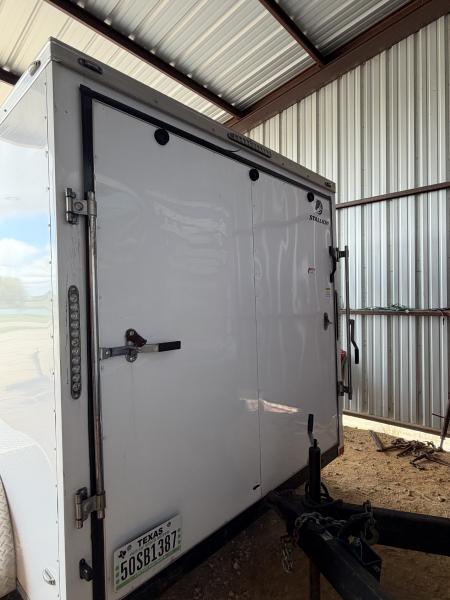 Used 2023 Stallion Manufacturing LLC SM712TA2-3581 Cargo / Enclosed Trailer