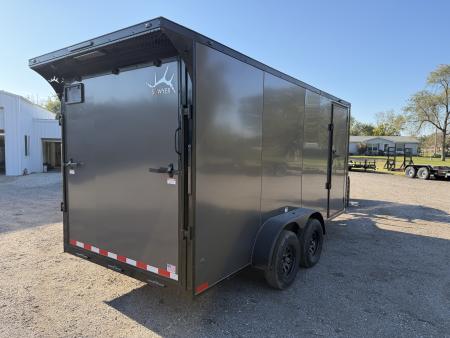 New 2027 Sawyer Trailers 7x16 Cargo / Enclosed Trailer