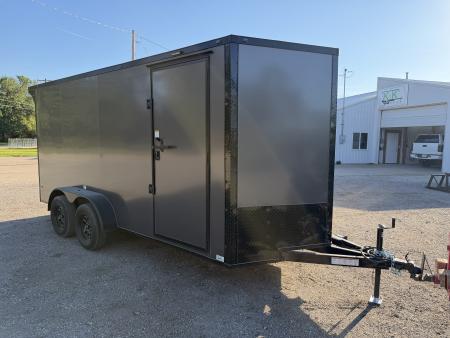 New 2027 Sawyer Trailers 7x16 Cargo / Enclosed Trailer