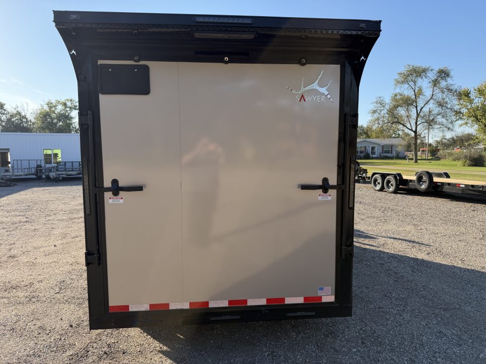 New 2027 Sawyer Trailers 7x16 Cargo / Enclosed Trailer