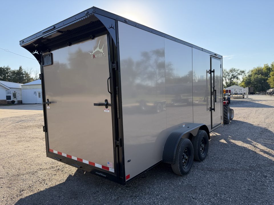 New 2027 Sawyer Trailers 7x16 Cargo / Enclosed Trailer