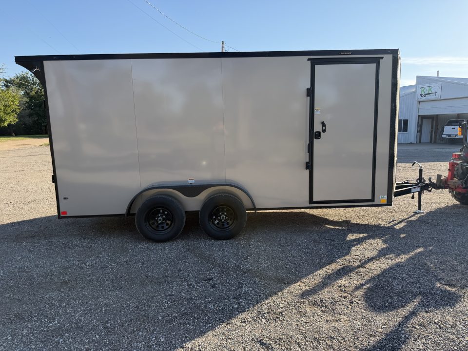 New 2027 Sawyer Trailers 7x16 Cargo / Enclosed Trailer