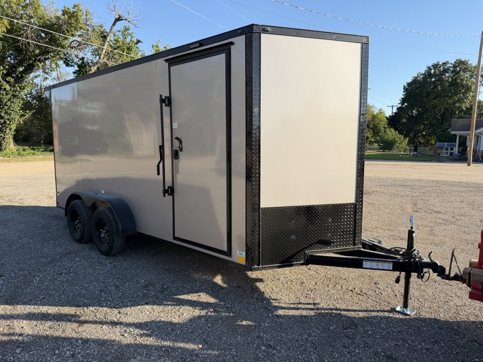 New 2027 Sawyer Trailers 7x16 Cargo / Enclosed Trailer