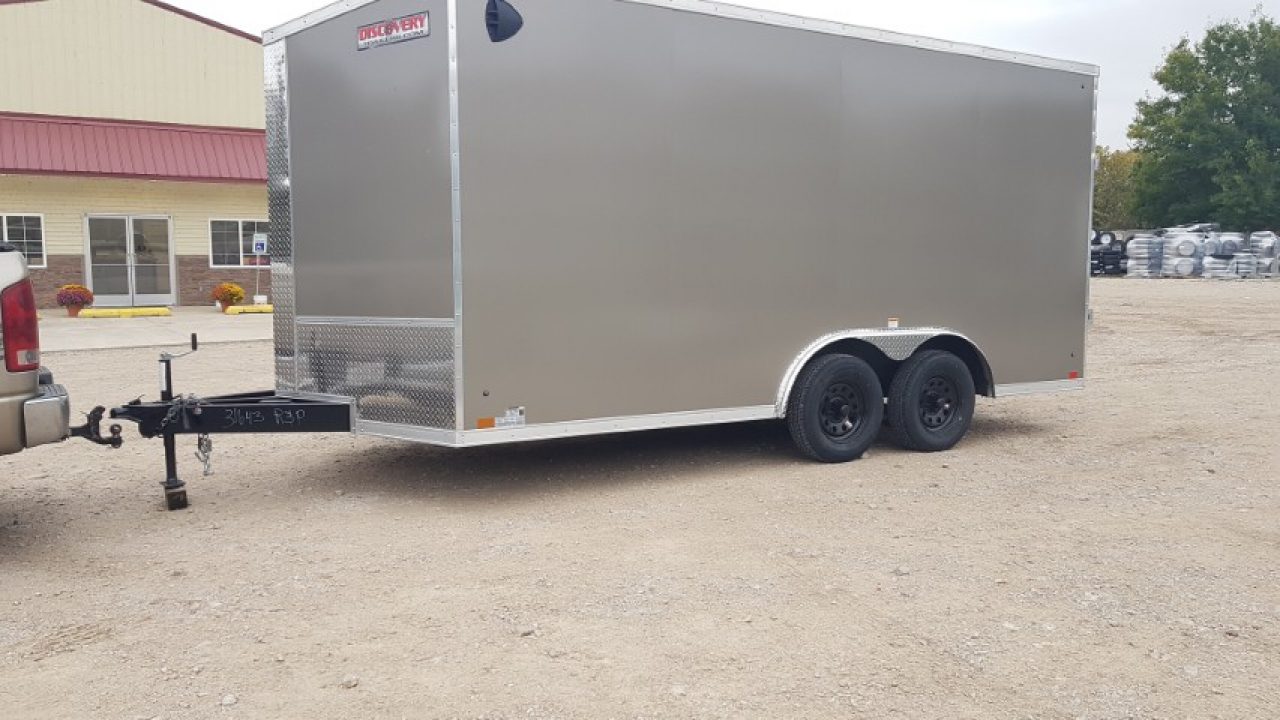 New 2027 Discovery Trailers SE 8.5 x 16 7000# Cargo / Enclosed Trailer
