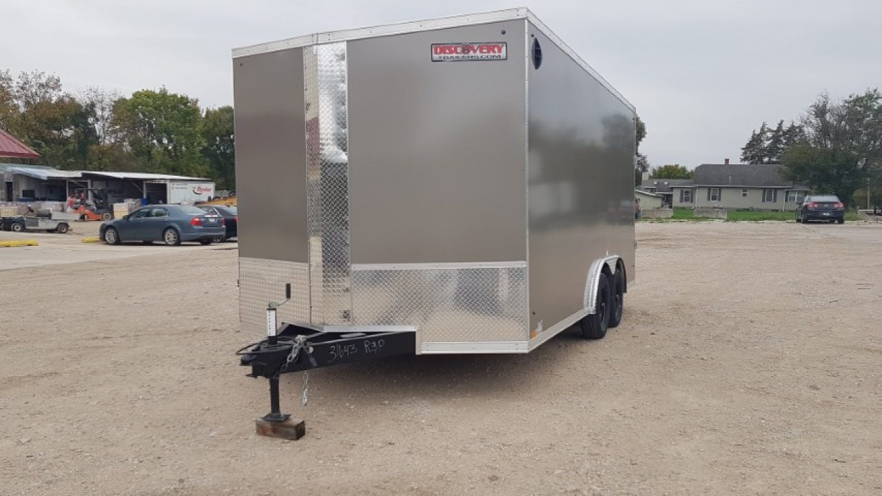New 2027 Discovery Trailers SE 8.5 x 16 7000# Cargo / Enclosed Trailer