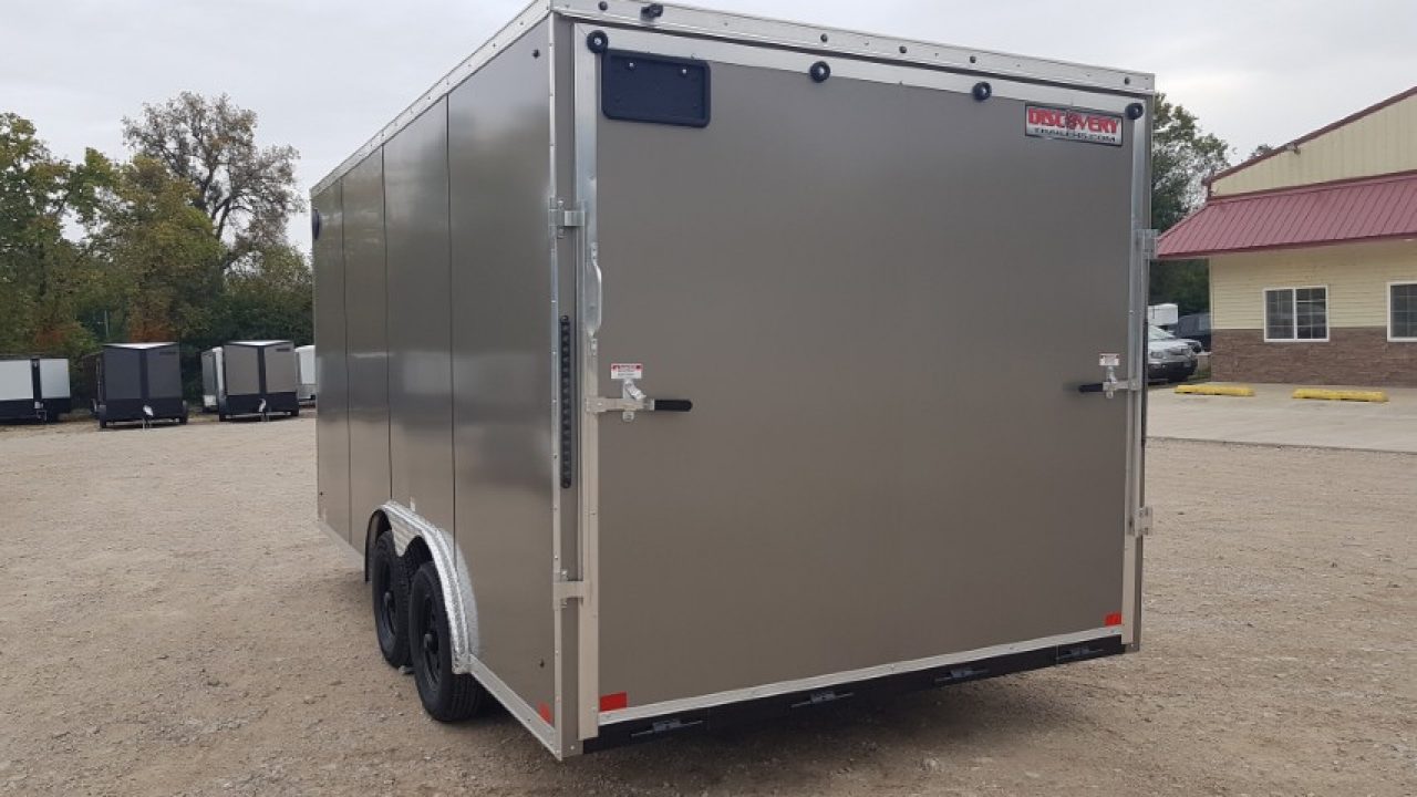 New 2027 Discovery Trailers SE 8.5 x 16 7000# Cargo / Enclosed Trailer