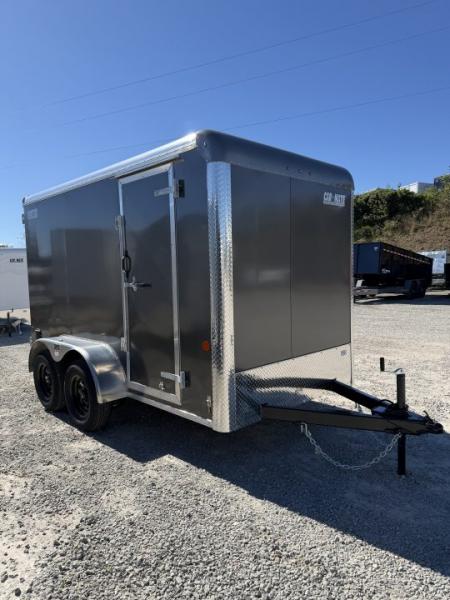 New 2027 Car Mate 6x12 HD Sportster Cargo w/ Barn Doors(6  Add'l Height)