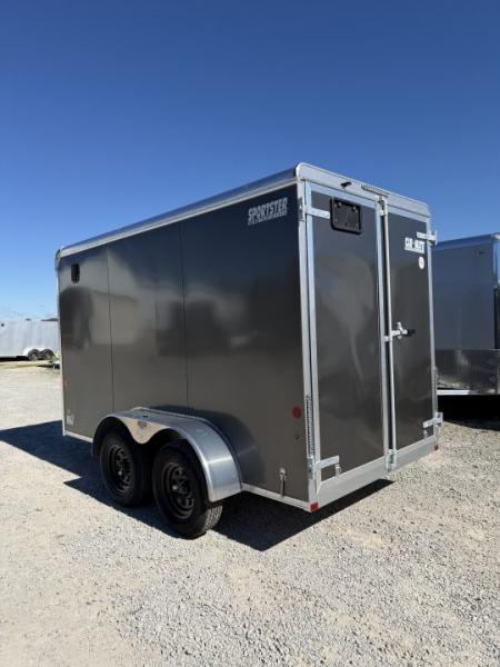 New 2027 Car Mate 6x12 HD Sportster Cargo w/ Barn Doors(6" Add'l Height)