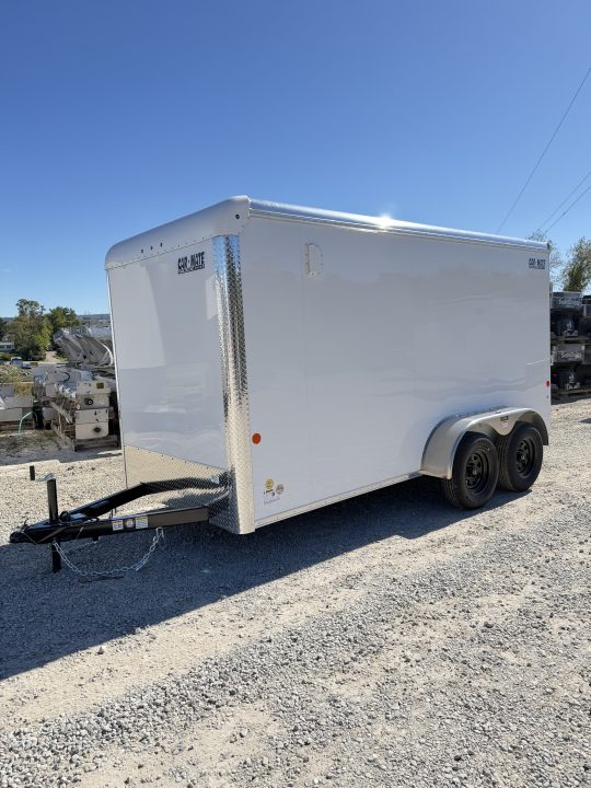 New 2027 Car Mate 6x14 HD Custom Cargo Trailer w/ Ramp Door (6" Add'l Hgt)