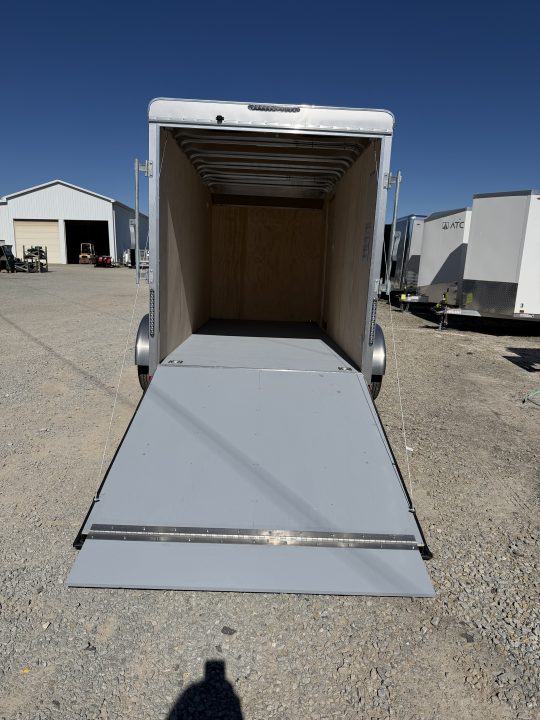 New 2027 Car Mate 6x14 HD Custom Cargo Trailer w/ Ramp Door (6" Add'l Hgt)