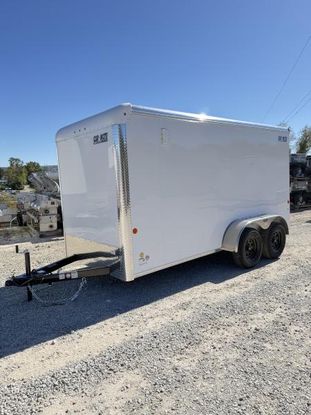 New 2027 Car Mate 6x14 HD Custom Cargo Trailer w/ Ramp Door (6" Add'l Hgt)