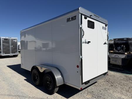 New 2027 Car Mate 6x14 HD Custom Cargo Trailer w/ Ramp Door (6" Add'l Hgt)