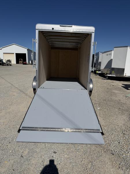 New 2027 Car Mate 6x14 HD Custom Cargo Trailer w/ Ramp Door (6" Add'l Hgt)