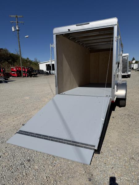 New 2027 Car Mate 6x14 HD Custom Cargo Trailer w/ Ramp Door (6" Add'l Hgt)