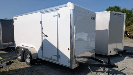 New 2027 Car Mate 6x14 HD Sportster Cargo Trailer w/ Ramp Door