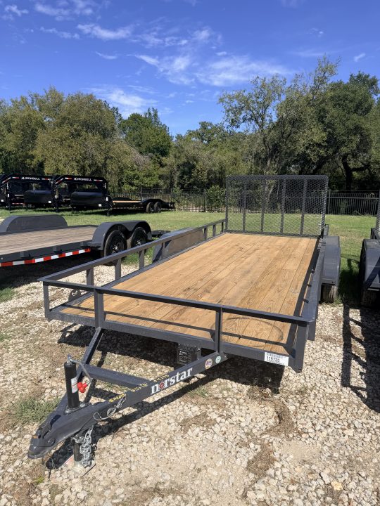 New 2027 Norstar UCB 83" X 18 Utility Trailer