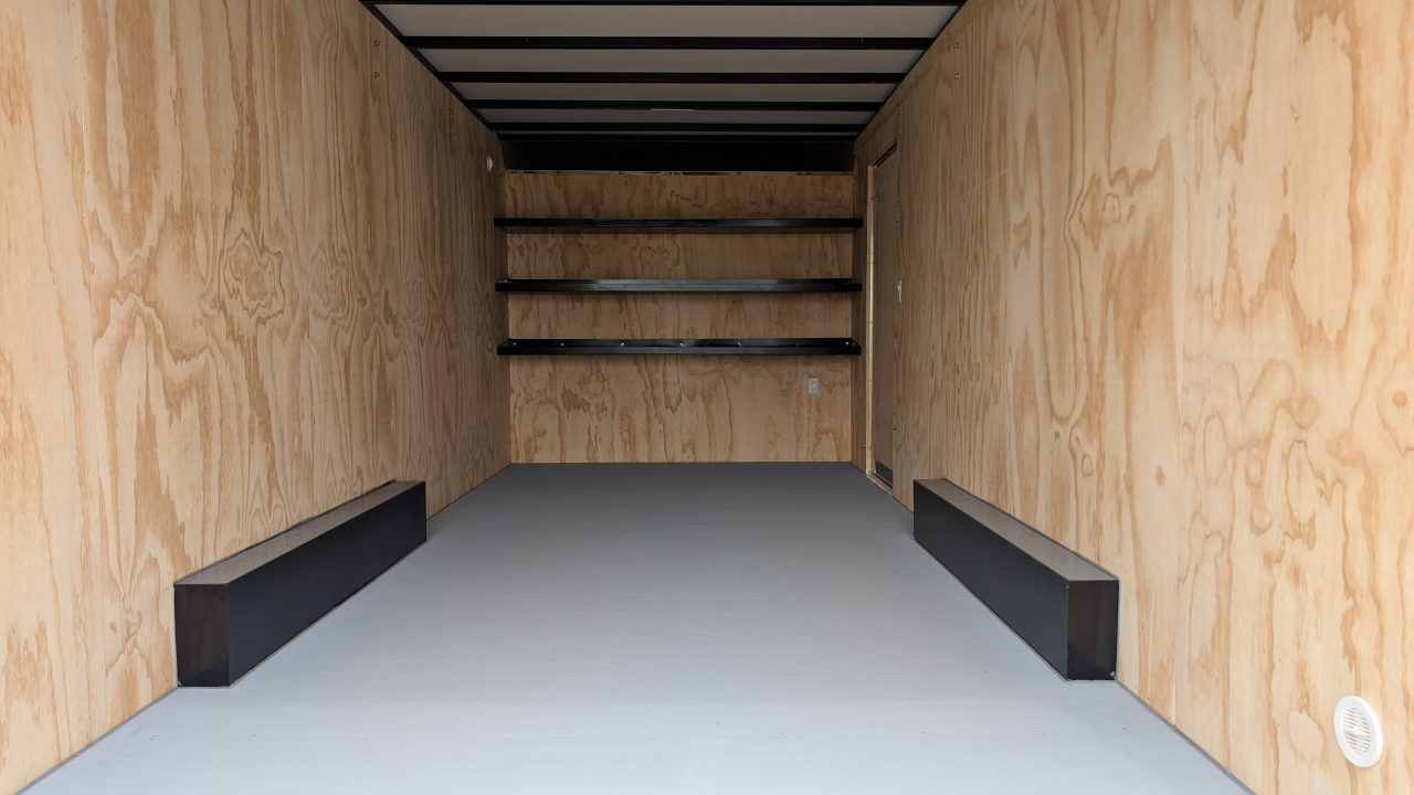 New 2027 Car Mate 8x20 HD Contractor Cargo Trailer w/ Barn Doors (6" Add'l Height!)