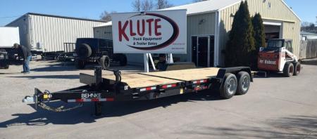 New 2027 Behnke 16+6 Tube Tilt 16K Equipment Trailer