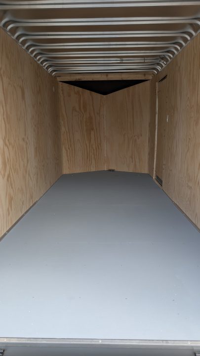 New 2027 Car Mate 7x16 HD Avalanche V-Nose Cargo w/ Ramp Door (84" INSIDE)