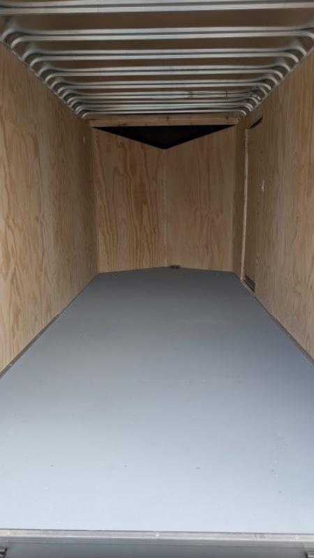 New 2027 Car Mate 7x16 HD Avalanche V-Nose Cargo w/ Ramp Door (84" INSIDE)
