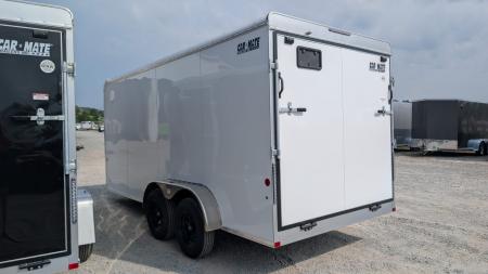 New 2027 Car Mate 7x16 HD Custom Cargo Trailer w/ Ramp (84" INSIDE!!!)