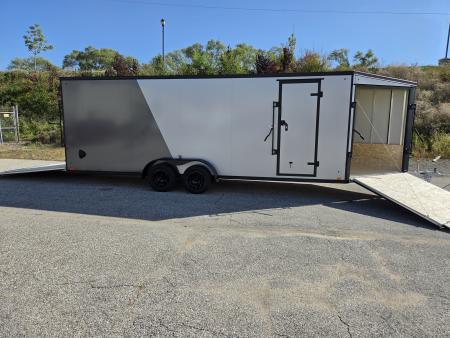 New 2027 Discovery Trailers Aerolite SE 7x27 Snowmobile Trailer #31758 Snowmobile Trailer