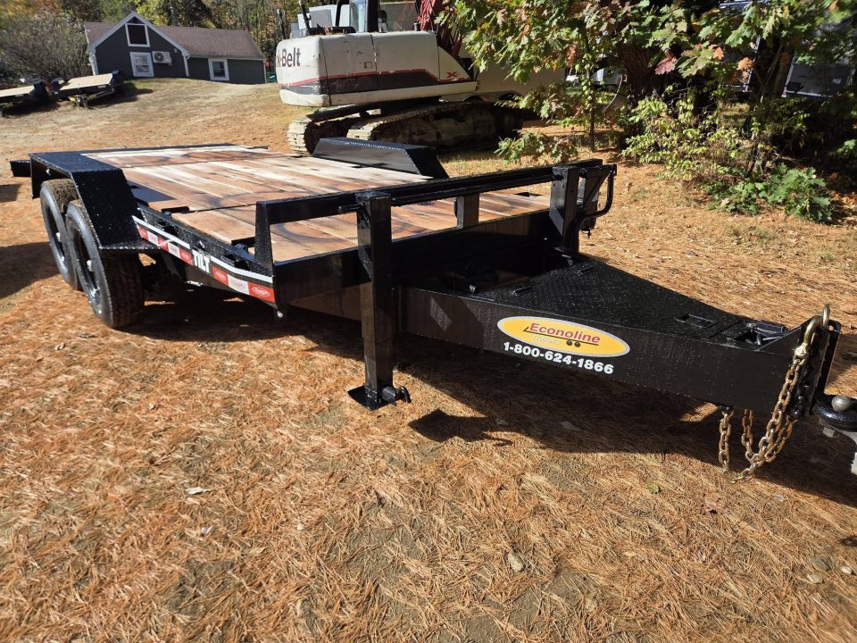 New 2027 Econoline 7X17 Tilt equipment trailer 16,000lb gvwr Equipment Trailer
