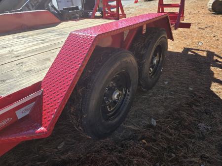 New 2027 Econoline 7x20 16,000lb gvwr commercial equipment trailer HD Equipment Trailer