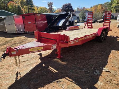 New 2027 Econoline 7x20 16,000lb gvwr commercial equipment trailer HD Equipment Trailer