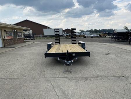 New 2027 AMO 82X16 w/Stand Up Ramps 10k Equipment Trailer